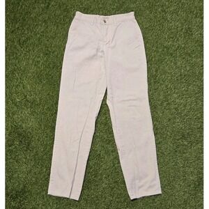 VTG Z Cavaricci Chinos Pants Womens Size 24 Made In USA Beige High Waist Tapered
